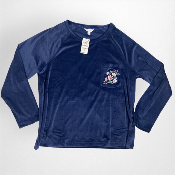 Charter Club Intimates Sweater Pajama Top Womens Size XL NWT - Picture 1 of 7